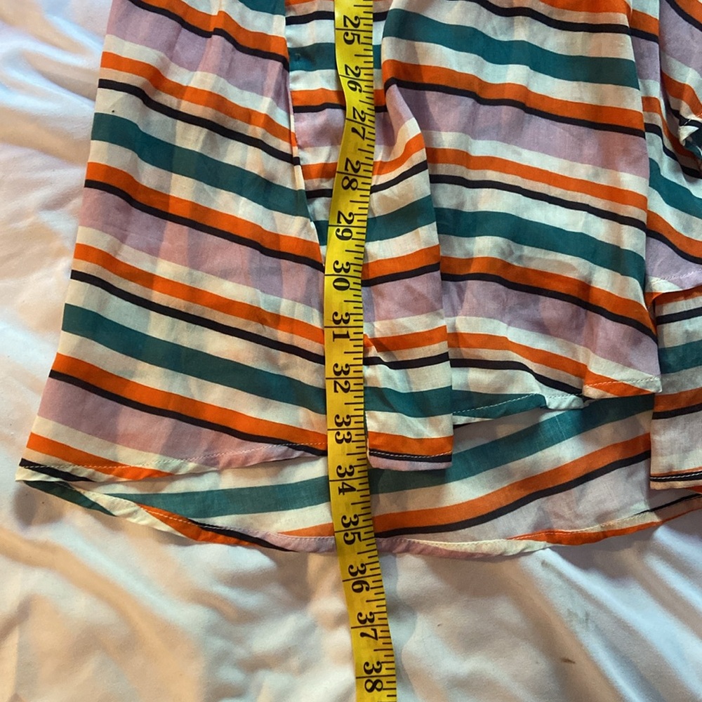 Maaji Carnival Candy Stripe Midi Skirt Size Small for beach or vacation - Picture 6 of 9